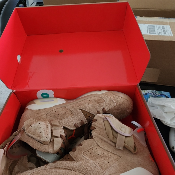 Nike air jordan retro vi travis scott sz 13 - Picture 4 of 5